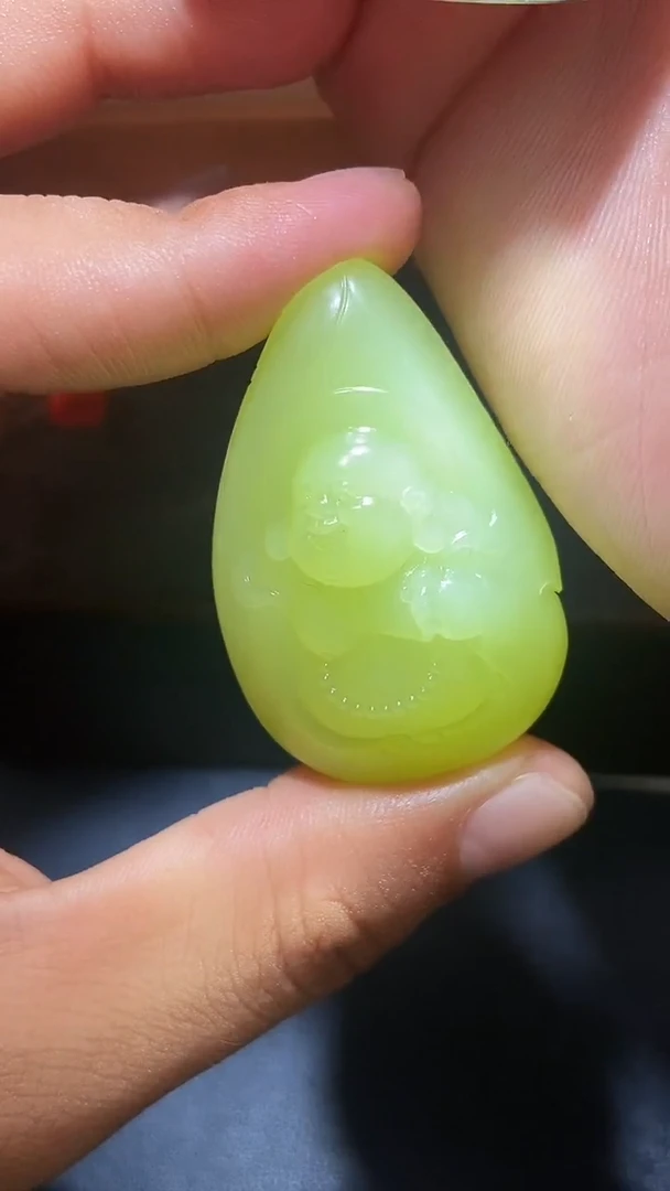 和田玉未镶嵌颈饰HX