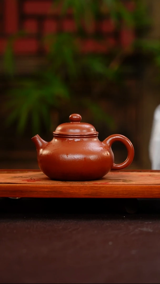 茶壶紫砂大红袍小容天一壶一杯