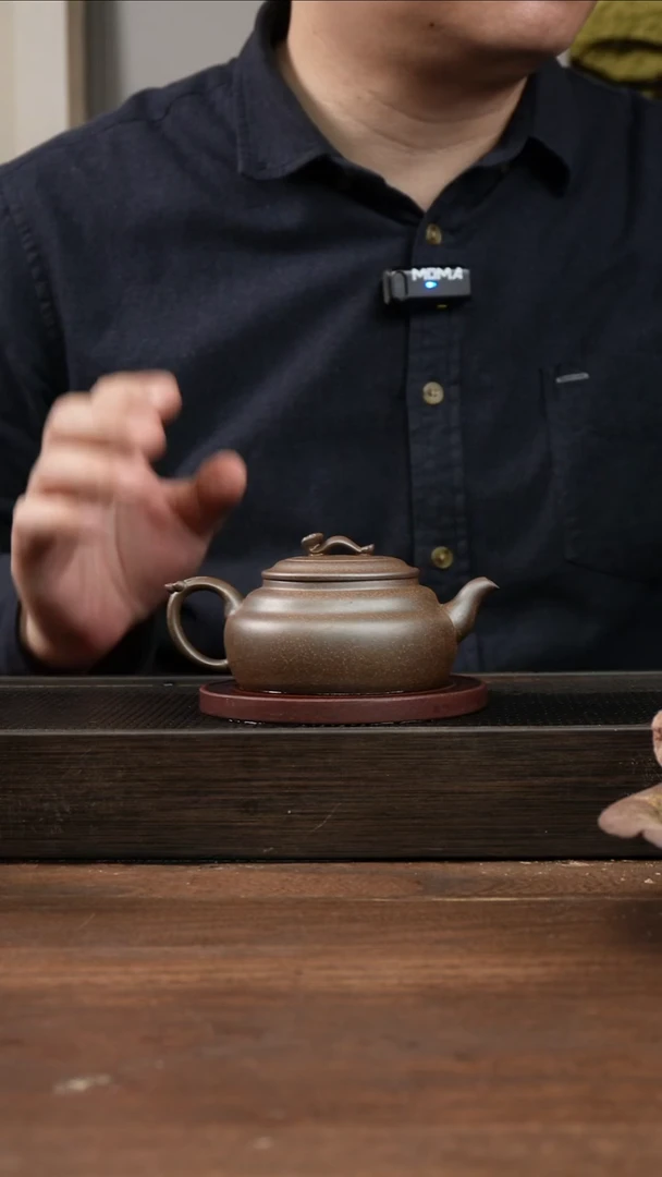 茶杯紫砂鸿*还原烧如意壶 ！   200CC