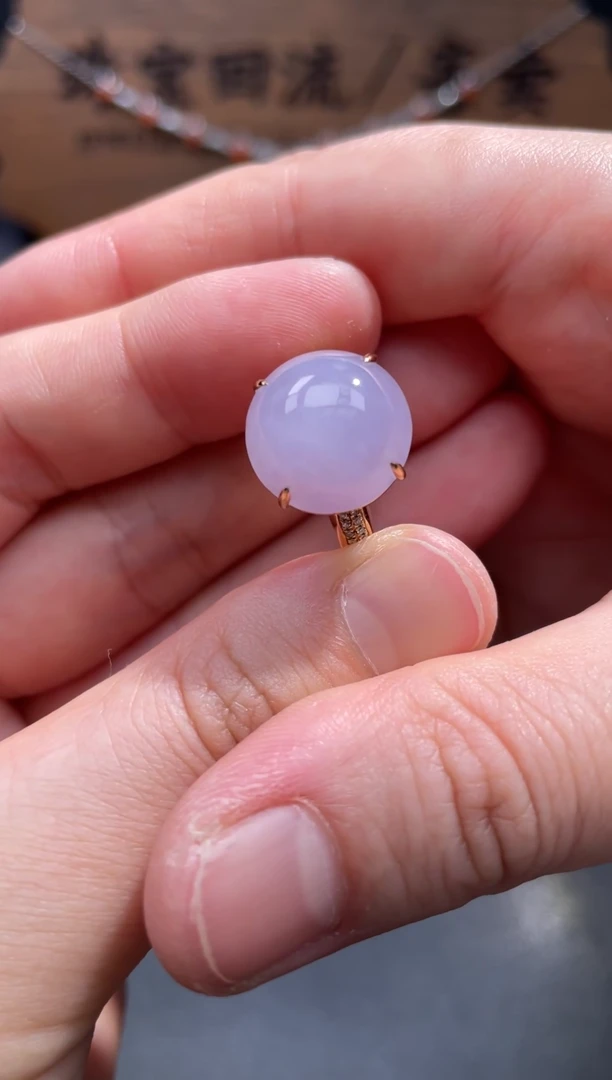 【闪购商品】翡翠戒指18K金镶嵌26..........