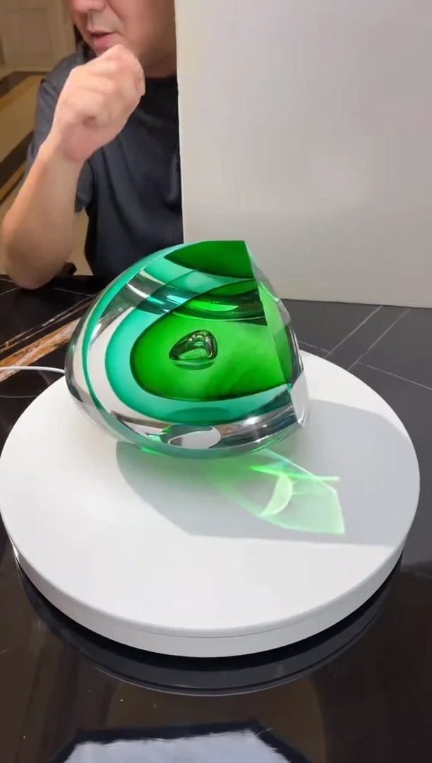 【闪购商品】茶宠AJ05698祖母绿春艺术摆件