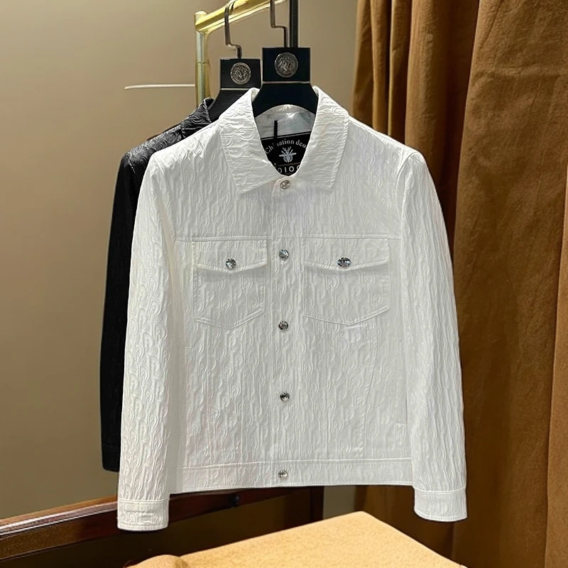 诺顿雷斯欧洲站男士夹克外套春秋立领修身休闲时尚百搭工装上衣潮