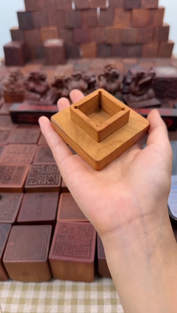 桃木天蓬尺底座桃木