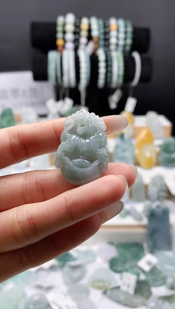 吊坠(不含链)未镶嵌翡翠49生肖虎