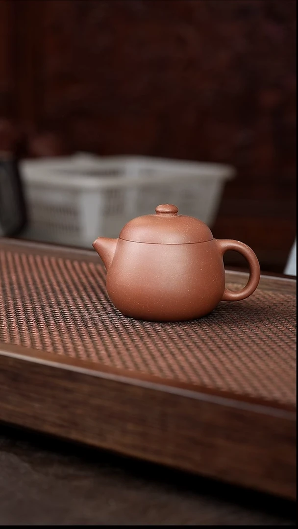 茶壶紫砂底槽清宽口文旦