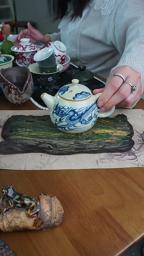 茶瓷物语炉窑龙壶