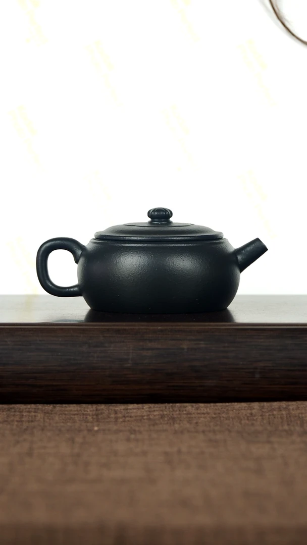 茶壶紫砂天茶星柴烧版130毫升