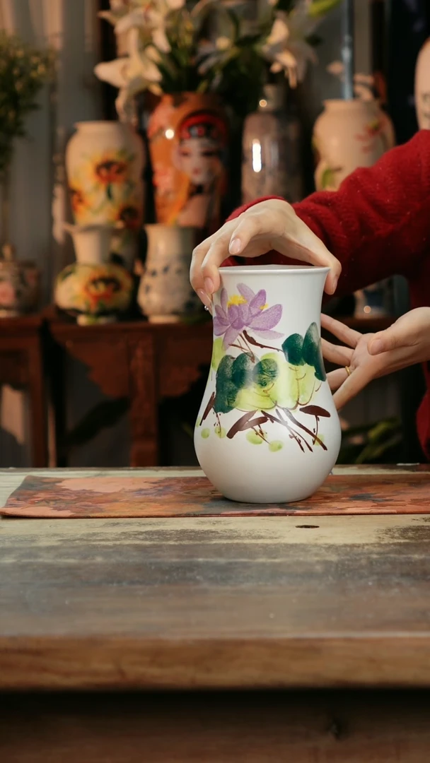 【闪购商品】瓷片景德镇纯手工釉下彩精品餐具