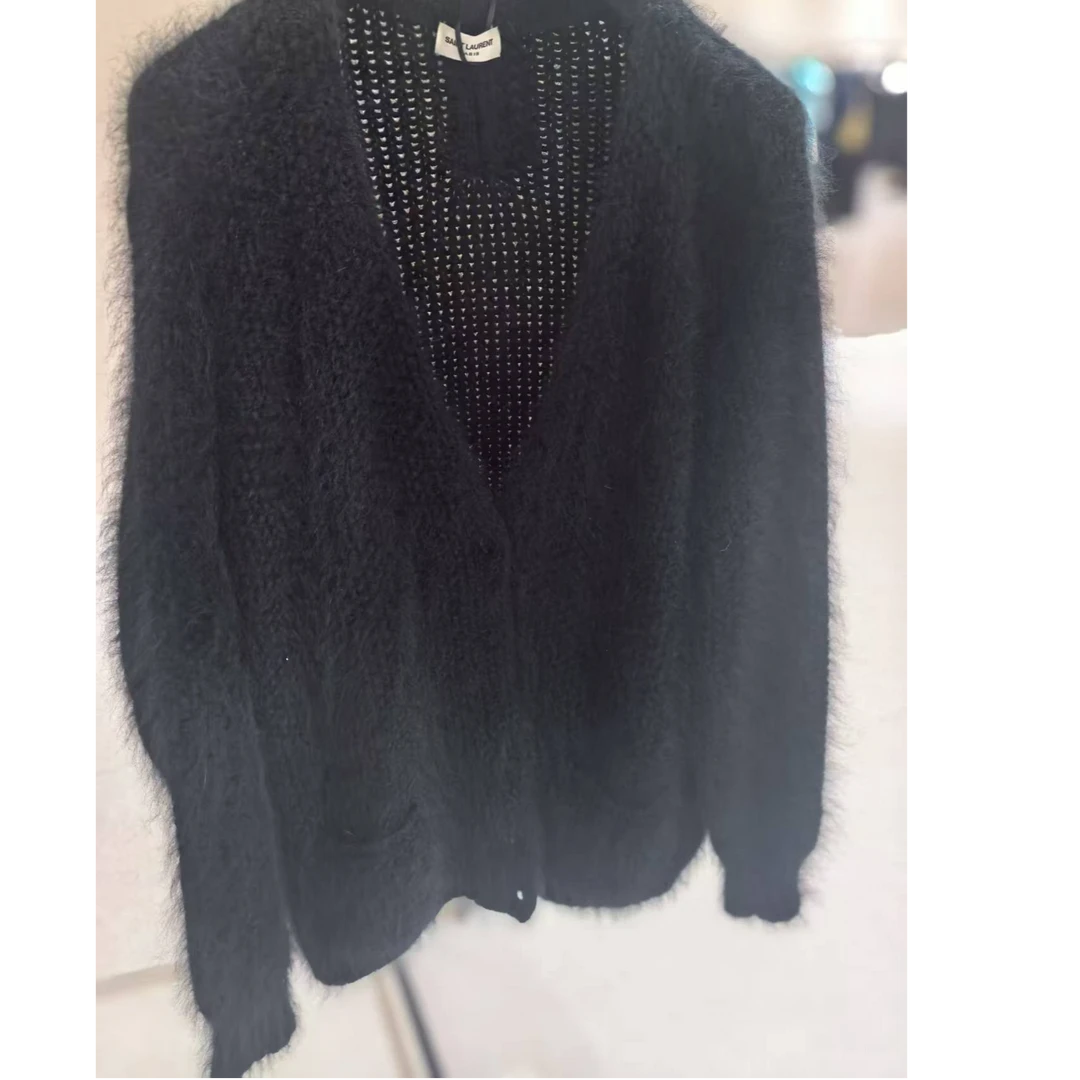 99新 YSL/圣罗兰 双双臻选/bb10160/圣罗兰/开衫外套/M码