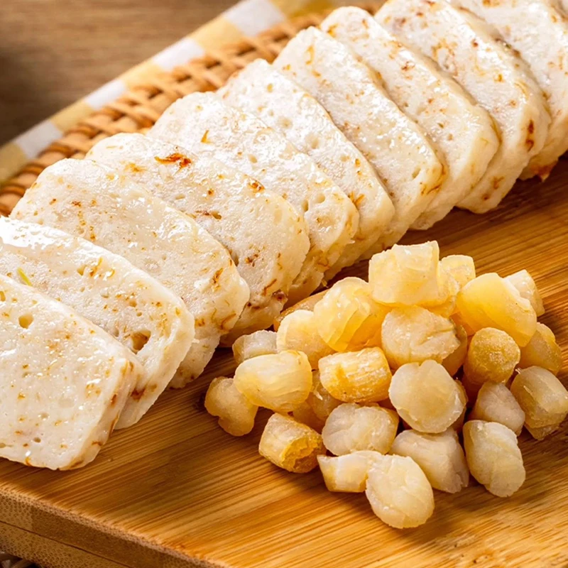 琳达妈妈 · 温州特产干贝鱼饼配料干净手工制作 125g一包到手8包