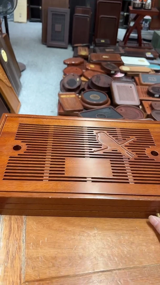 福利花梨木一整块长40CM*宽24CM茶盘送管