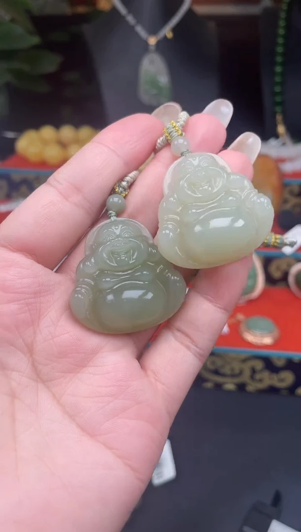 颈饰未镶嵌和田玉吊坠B034多样性发其一