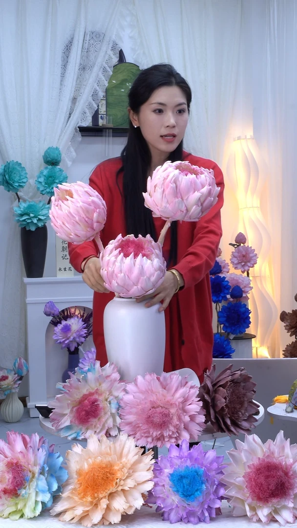 永生洋蓟桃夭3头【叶片有伤】0145