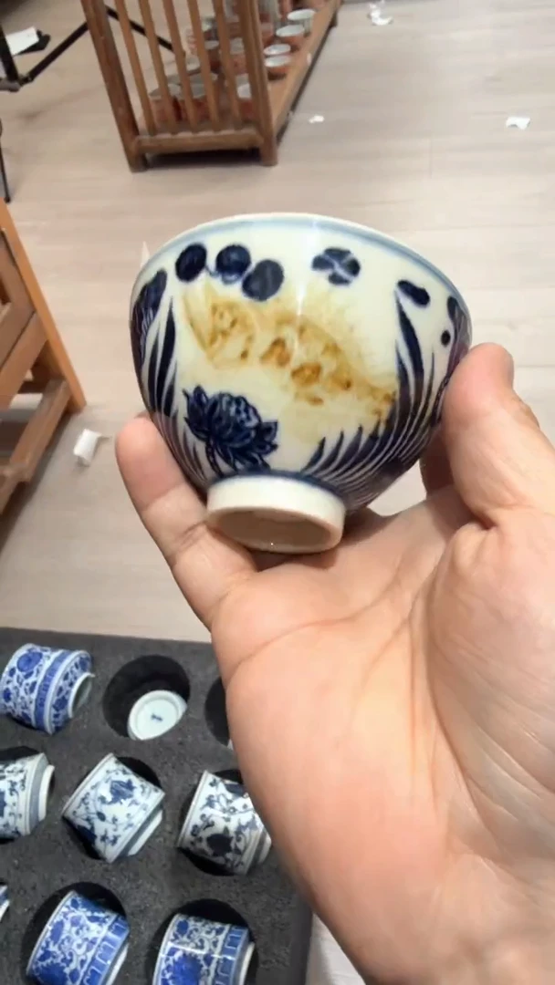 Y084诚意十足的直播间 茶具