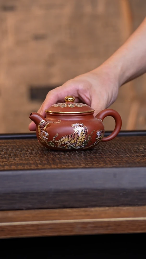 茶壶紫砂宜兴手工原矿紫砂壶001