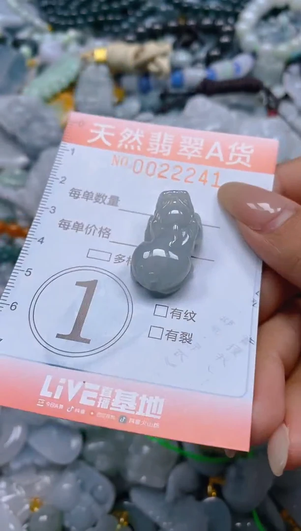 翡翠未镶嵌颈饰闪购0022241