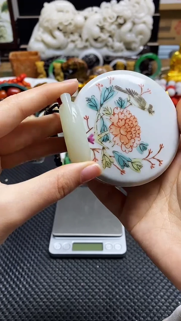 【闪购商品】瓷片瓷片瓷器 摆件1个