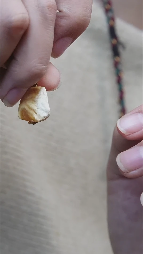 裸石蜜蜡未镶嵌*蜜蜡原石小提溜*活扣头*百搭小配饰*