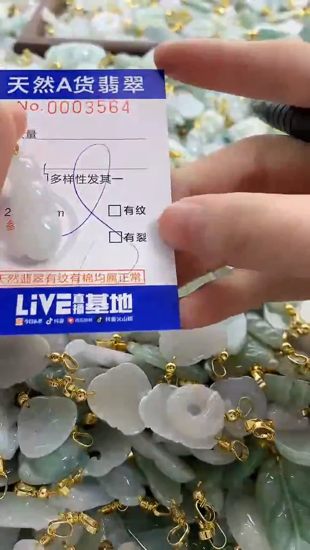 颈饰未镶嵌翡翠天然A货翡翠