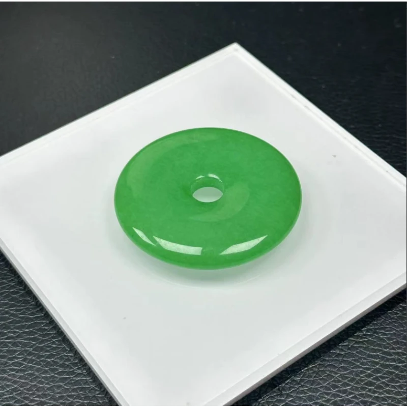 绿色大平安扣百搭-C2016