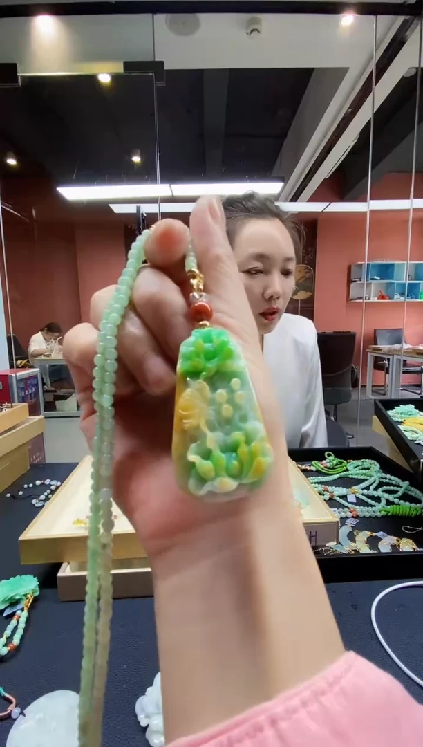 颈饰未镶嵌翡翠翡翠吊坠