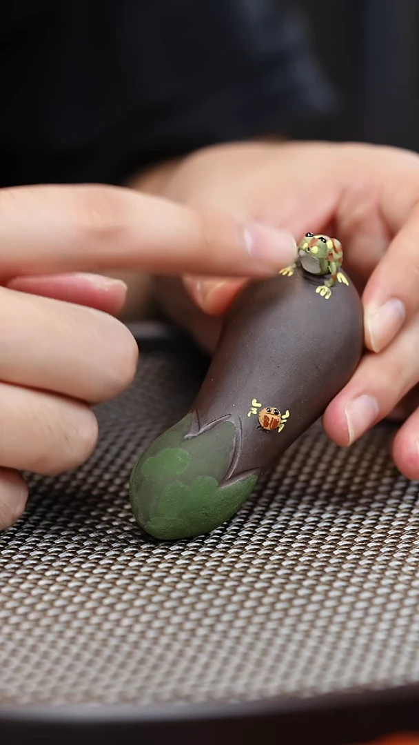 茶壶紫砂茶宠005