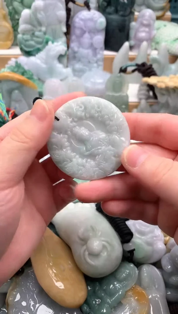 吊坠(不含链)未镶嵌翡翠1