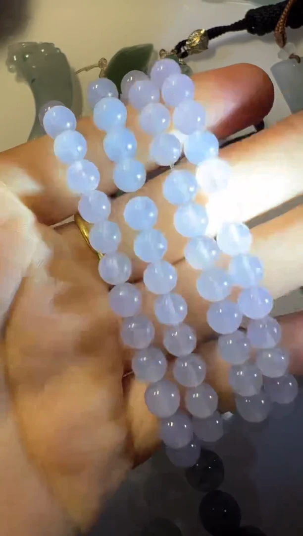 未镶嵌定制翡翠珠链