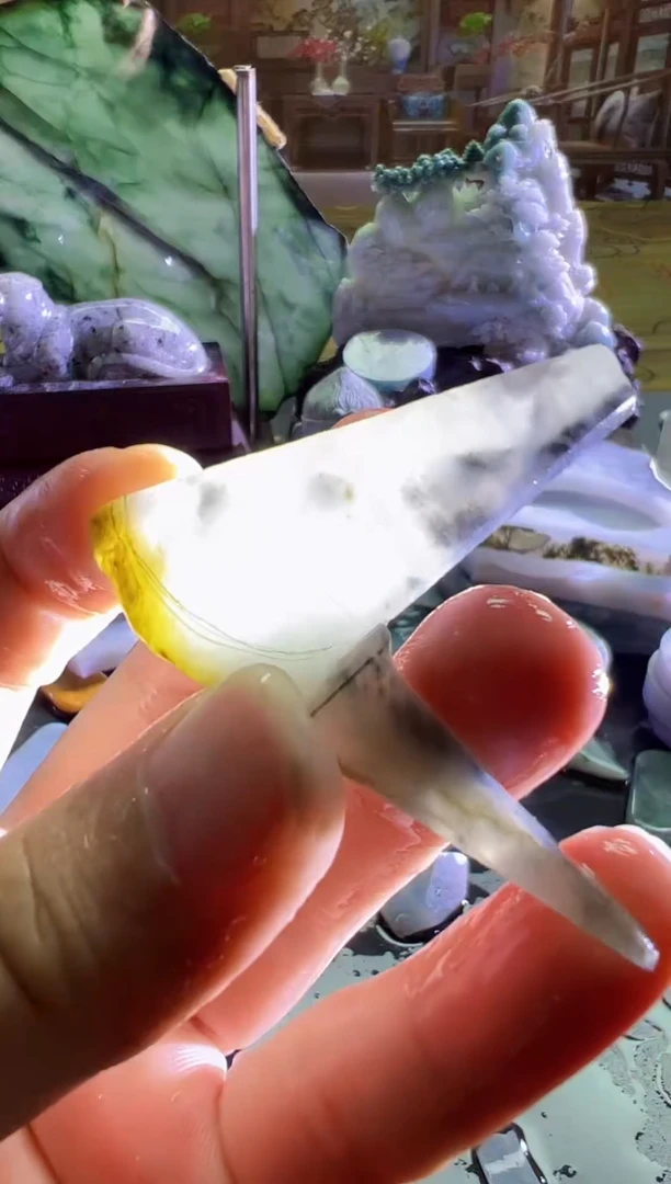 未镶嵌挂件翡翠天然缅甸翡翠A货