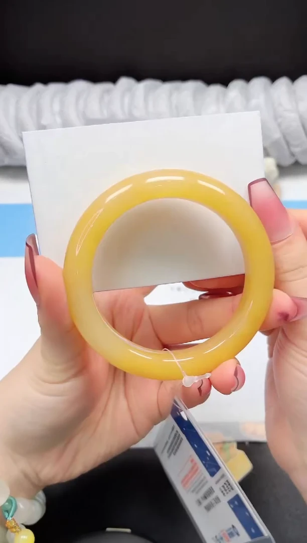 未镶嵌手镯石英质玉152/黄龙57