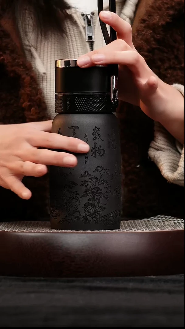 茶壶紫砂宜兴紫砂石黄随行杯