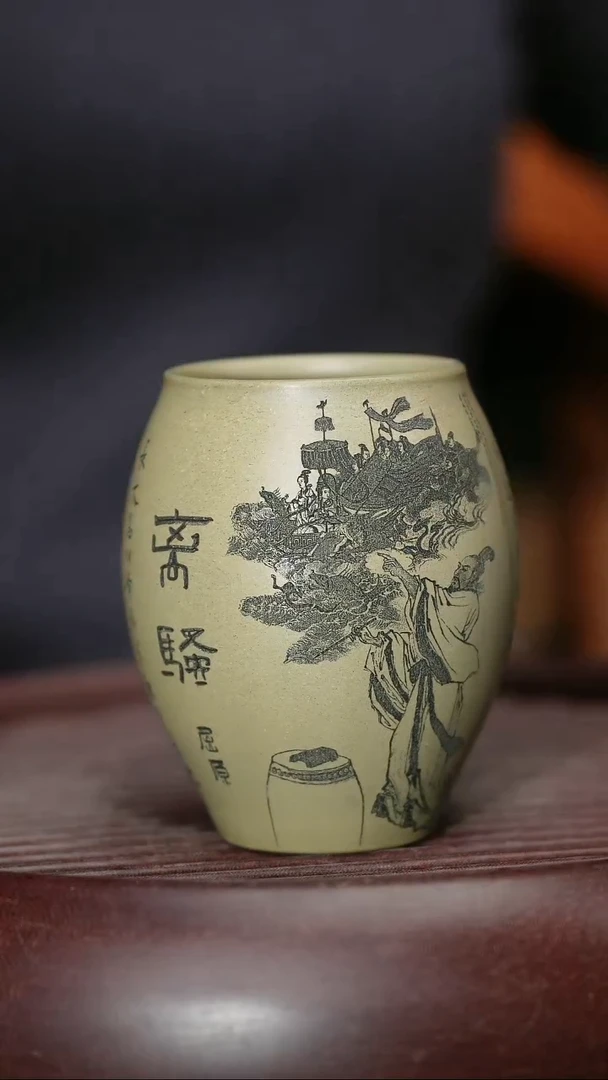 茶杯紫砂宜兴高端紫砂主人杯福利放漏