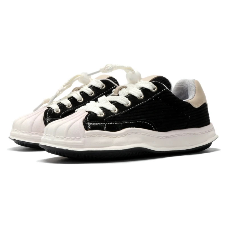 【单里板鞋】春夏中大童真皮溶解底贝壳头防滑板鞋2802