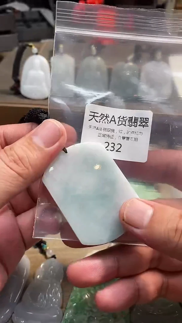 翡翠未镶嵌颈饰00020250615000232