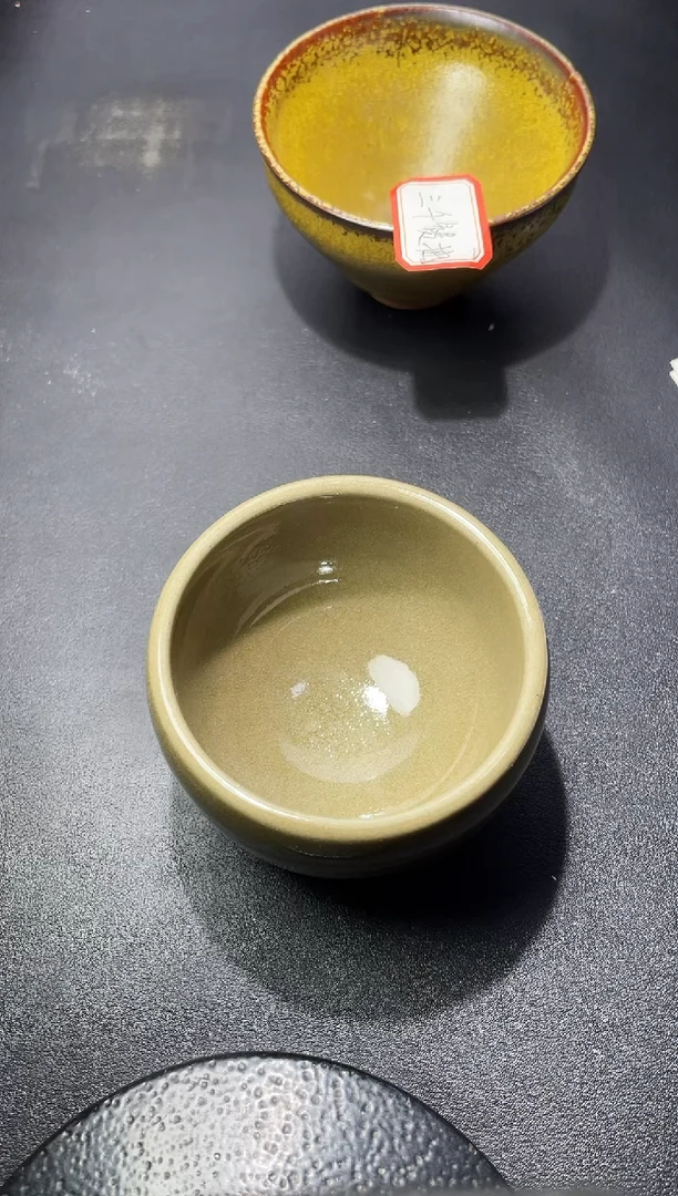 茶盏29（微瑕）叶紫建盏