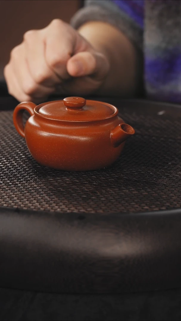 茶壶紫砂玉瓦 红降坡泥