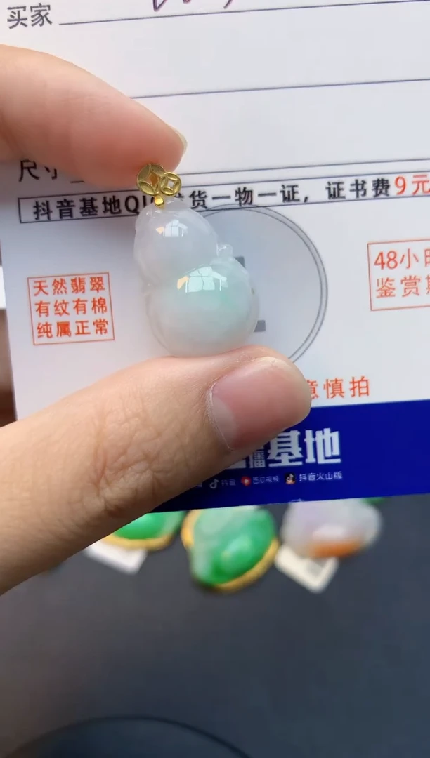 颈饰未镶嵌翡翠天然缅甸A货翡翠