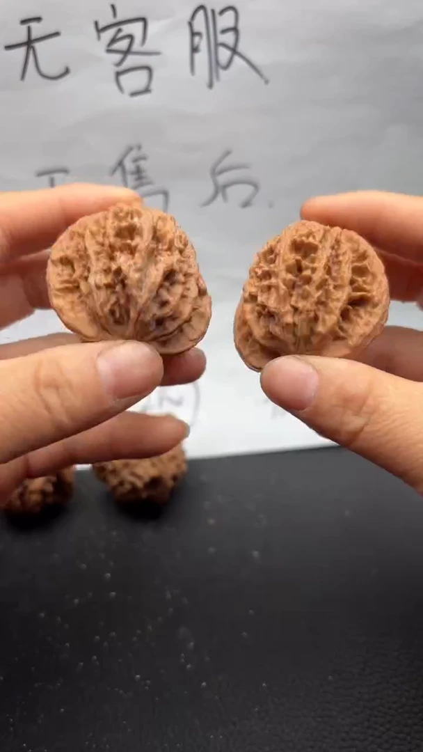 把件文玩核桃628虎头