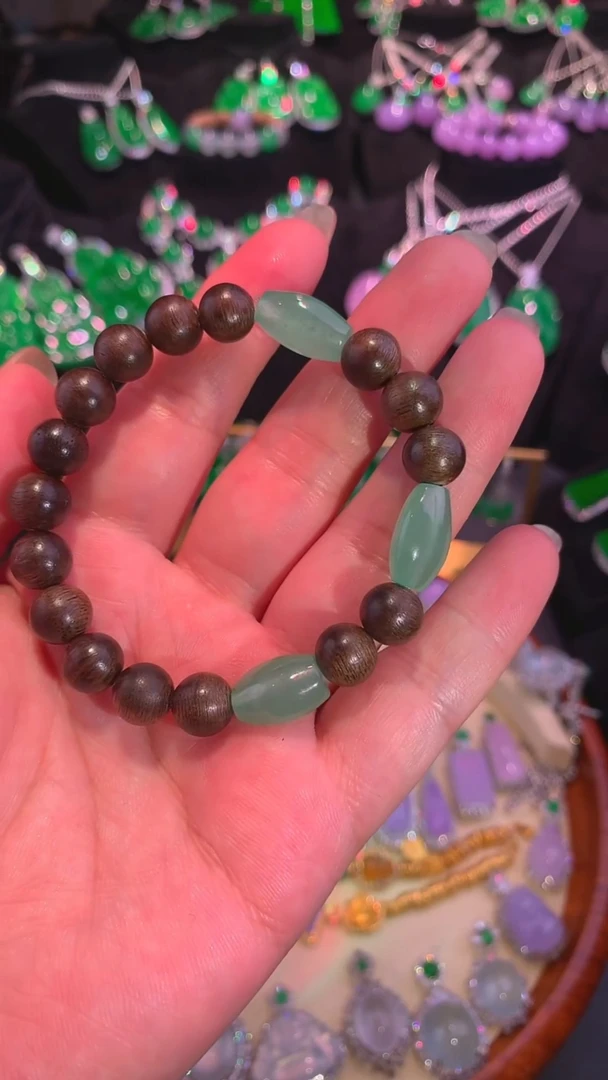 未镶嵌手串翡翠翡翠手串