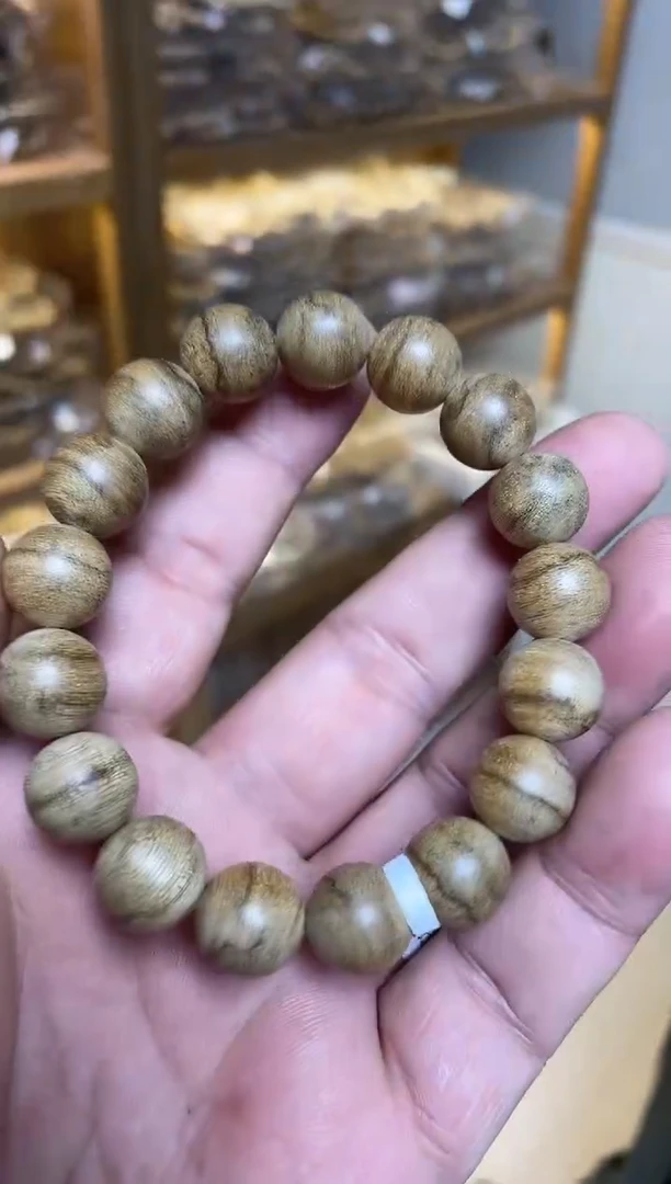 手串沉香达拉干圆珠单圈虎皮纹1.3多样性发其一