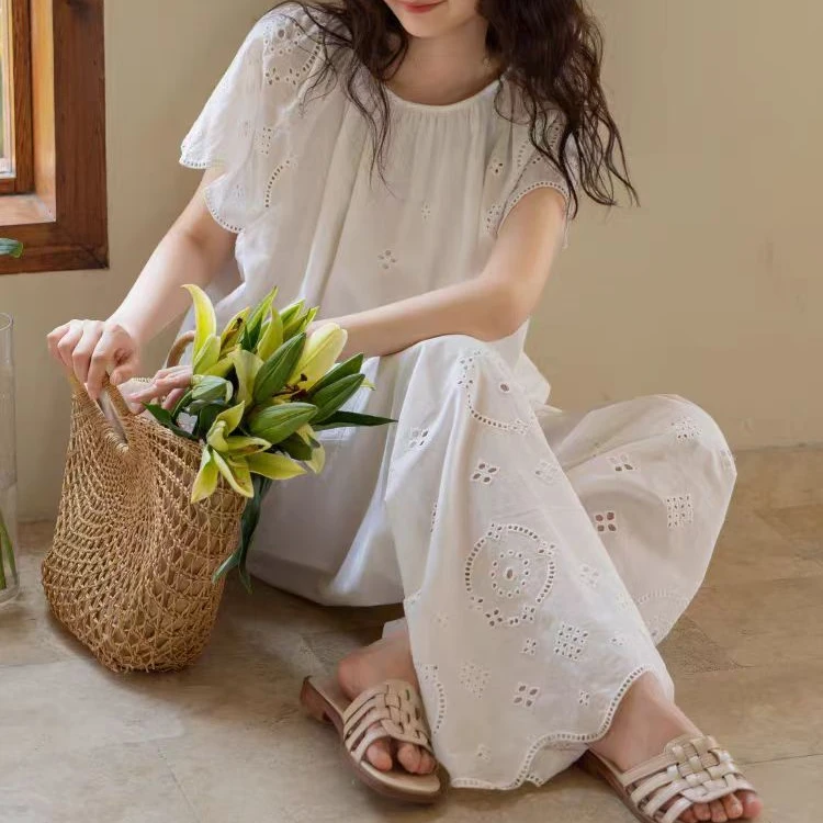 女士睡衣洋气家居服套装