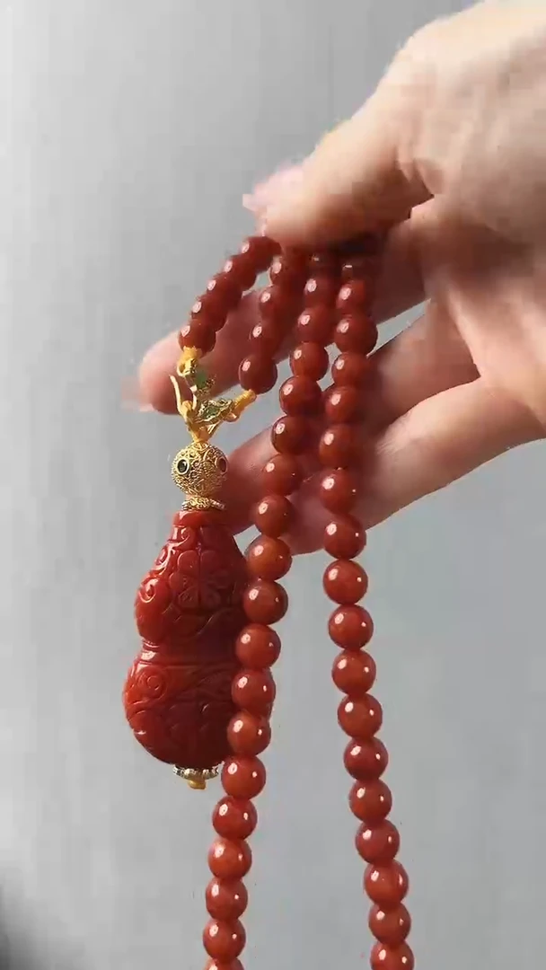 颈饰未镶嵌翡翠葫芦