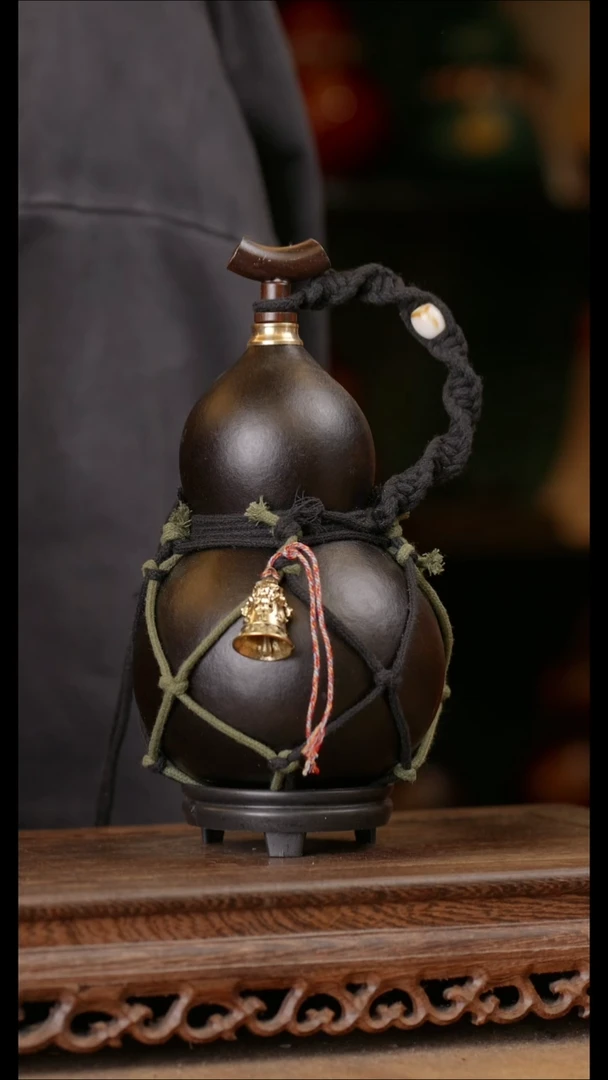 76号精品天然大漆酒葫芦一物一拍~