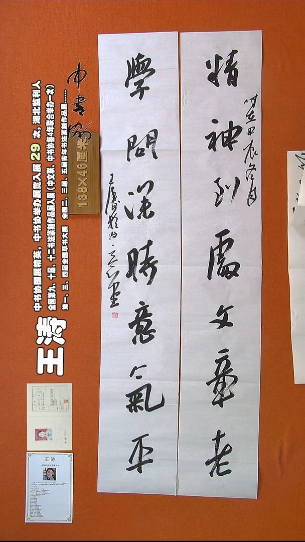 【闪购商品】书法345王涛书法作品