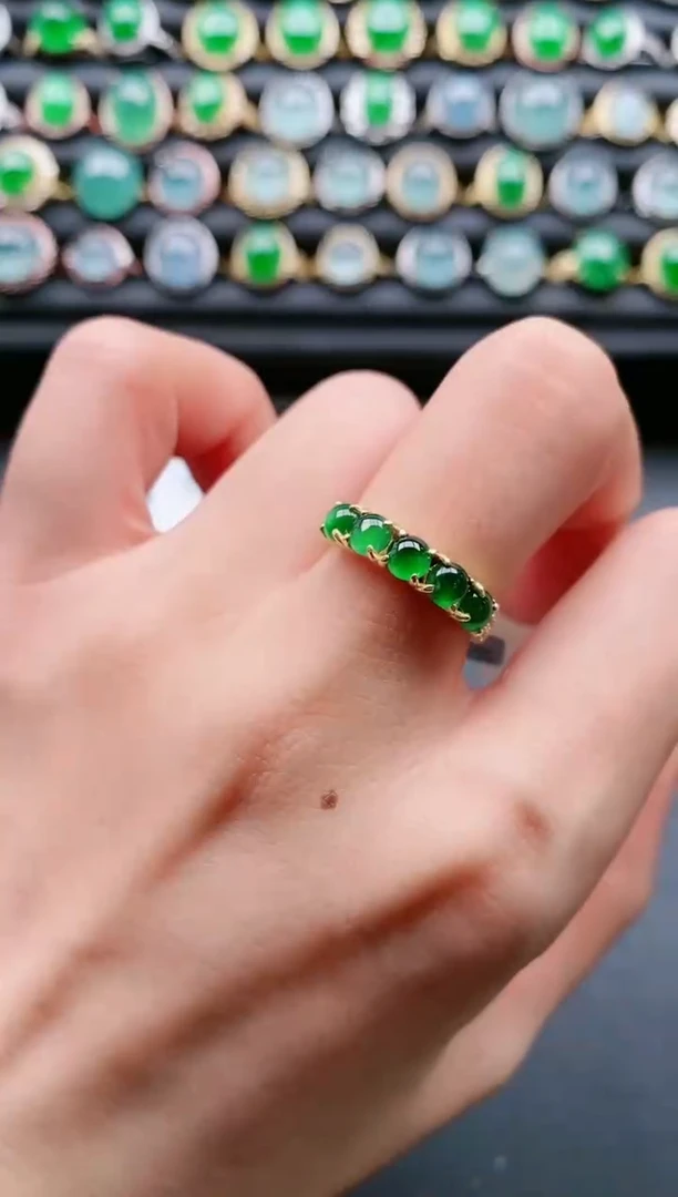 【闪购商品】翡翠戒指银S925镶嵌11111111