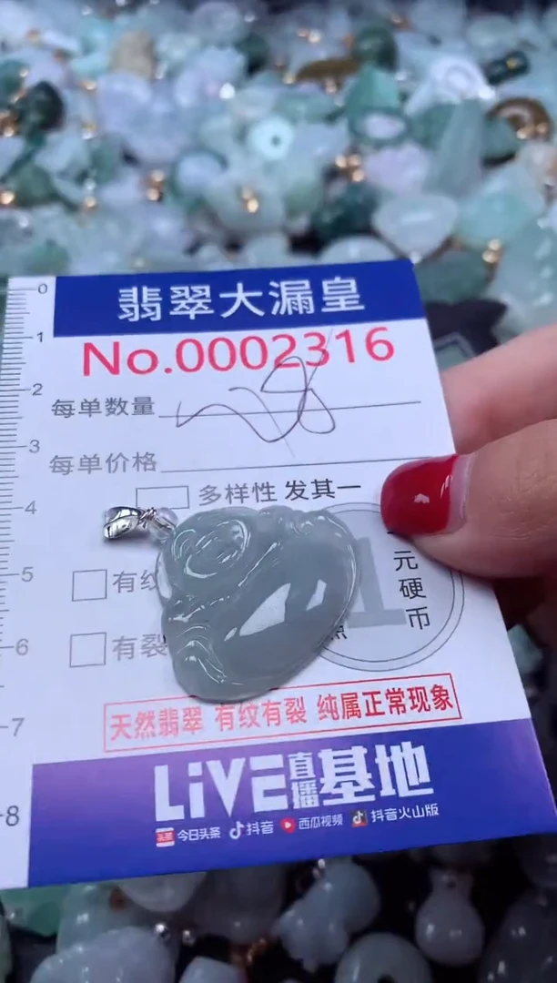 颈饰未镶嵌翡翠2316