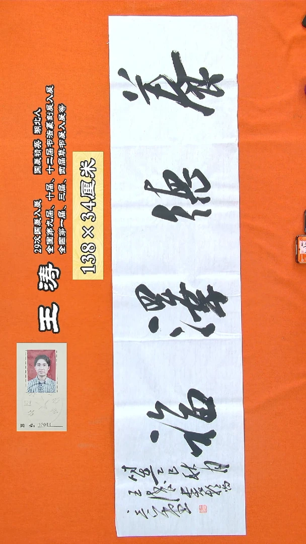 书法211R王涛书法作品