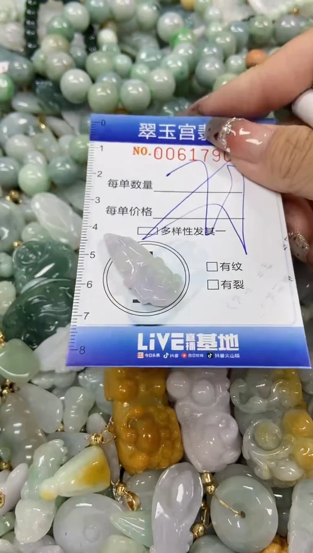 【闪购商品】翡翠颈饰未镶嵌闪购商品0061790多样性发其一