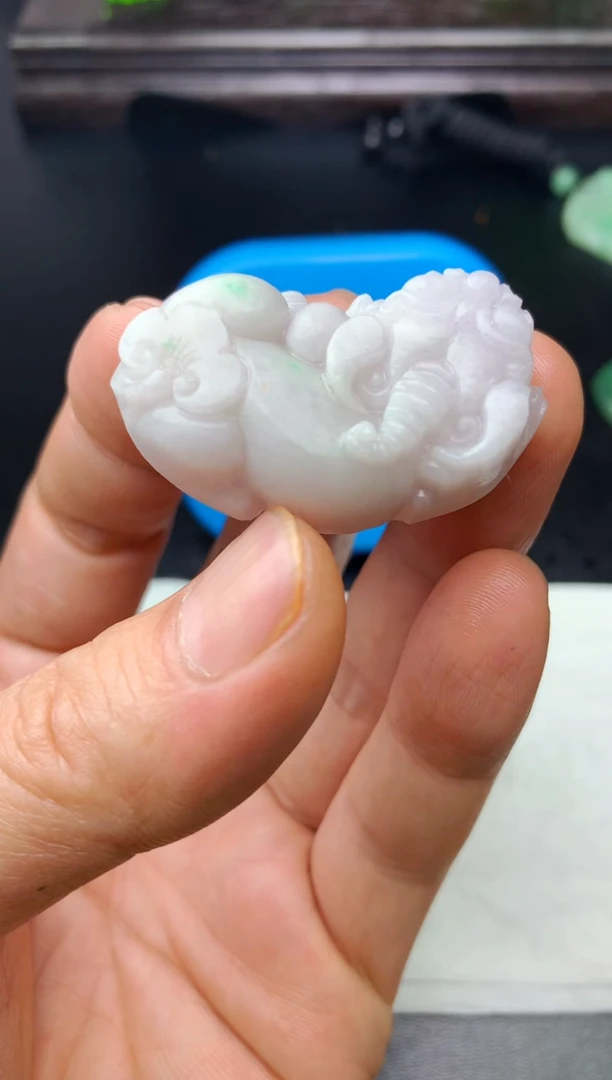 颈饰未镶嵌翡翠苏****造貔貅