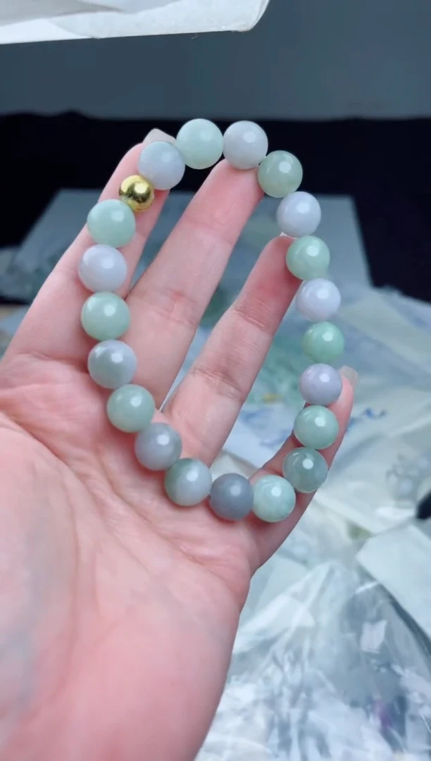 翡翠未镶嵌颈饰珠串